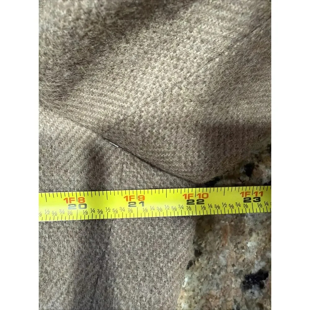 Vintage Yves Saint Laurent Brown Blazer Men 40 42 Made France YSL